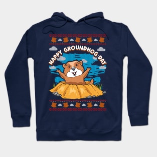 Happy Groundhog Day Hoodie